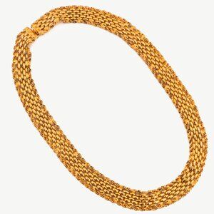 Hobe Gold-Toned Chain Choker Necklace